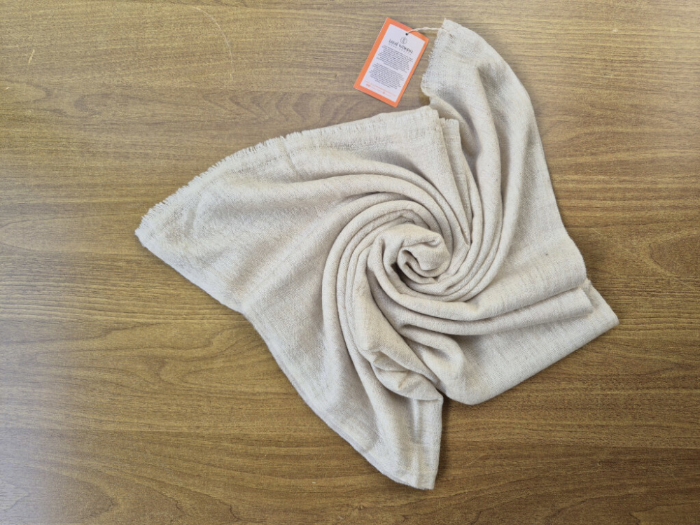 Preview: Thinlight-Schal – Farbe Natur